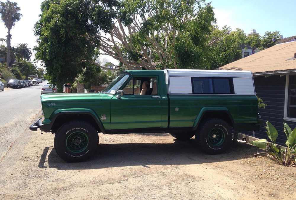 Repair on beautiful 1964 Jeep Gladiator “Storm Runner”