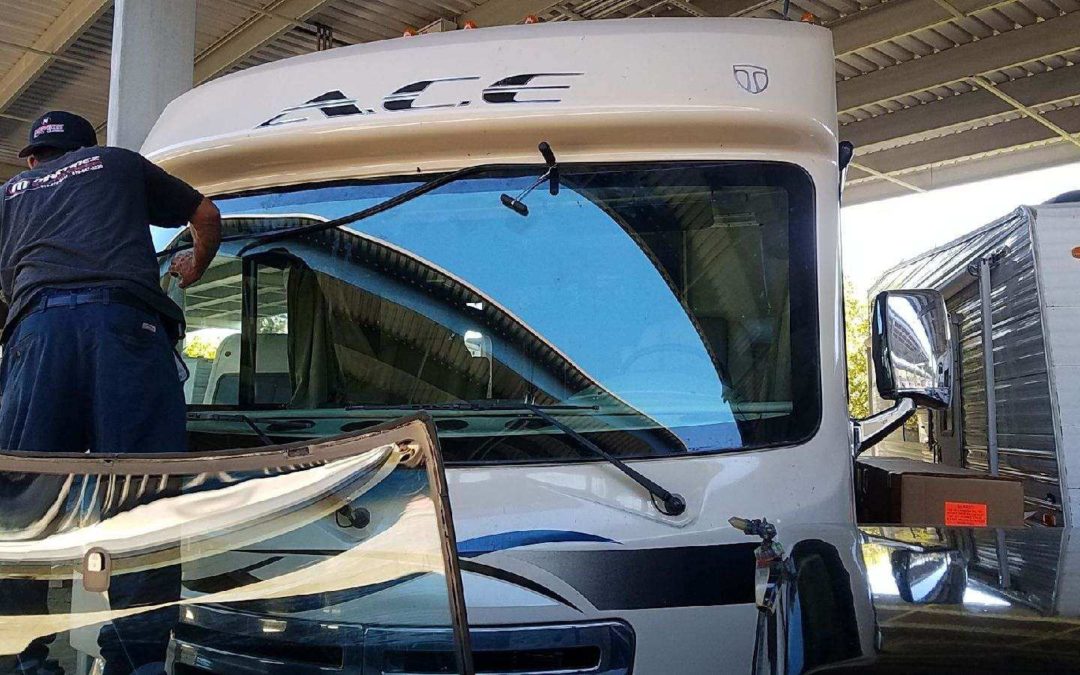 Travelers rest assured- California Auto Solutions now can replace Class A, B & C  RV windshields.